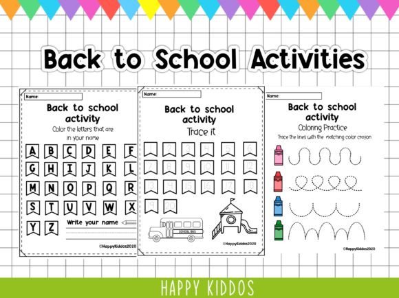 Back to School Activities: Practical, Ready-to-Use Learning Tools for Early Learners