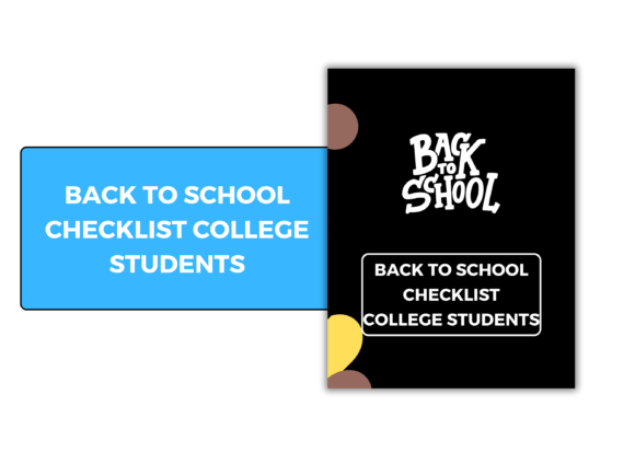 Back to School Checklist for College Students