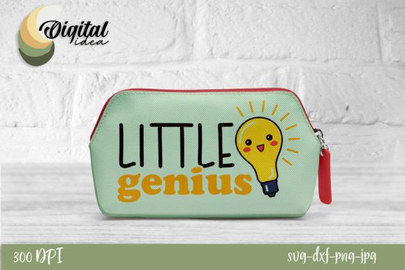 Back to School Little Genius SVG