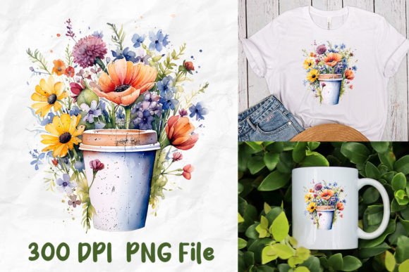 Back to School Teacher Coffee Flower