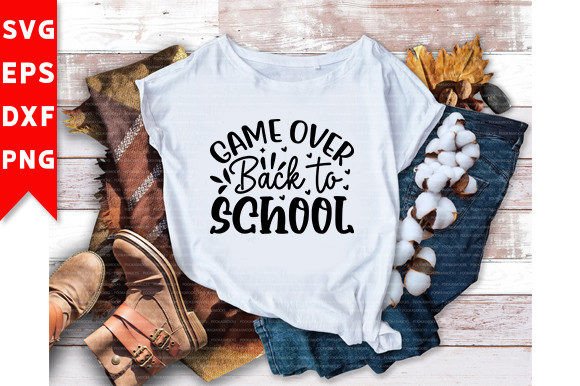 Game Over Back to School SVG Craft: A Practical Asset for Creative Execution