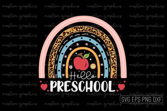 Hello Preschool – Back to School SVG