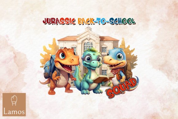 Jurassic Back to School Squad