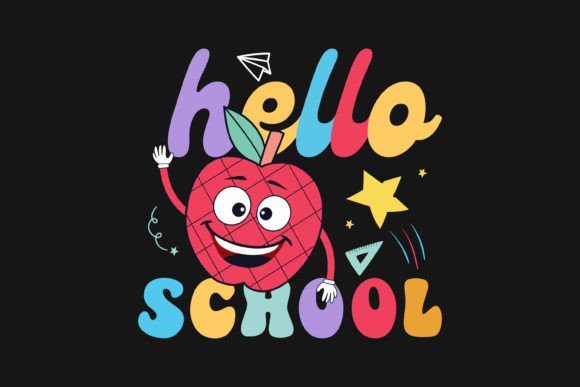 Retro Back to School SVG Sublimation