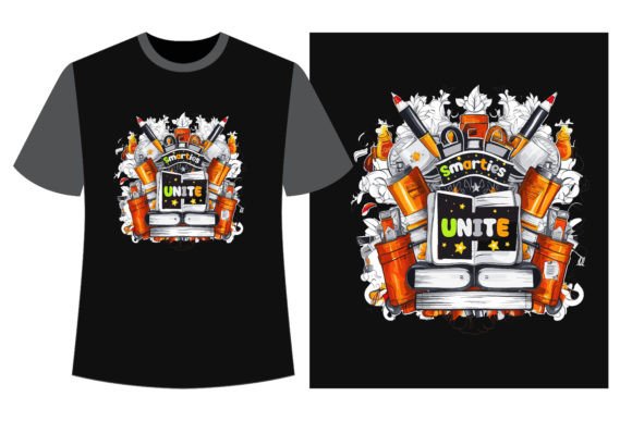 Smarties Unite Back to School T-shirt: A Flexible Creative Asset for Modern Educators, Makers, and Merchants