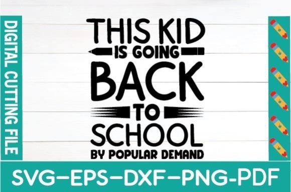 This Kid is Going Back to School by Popu